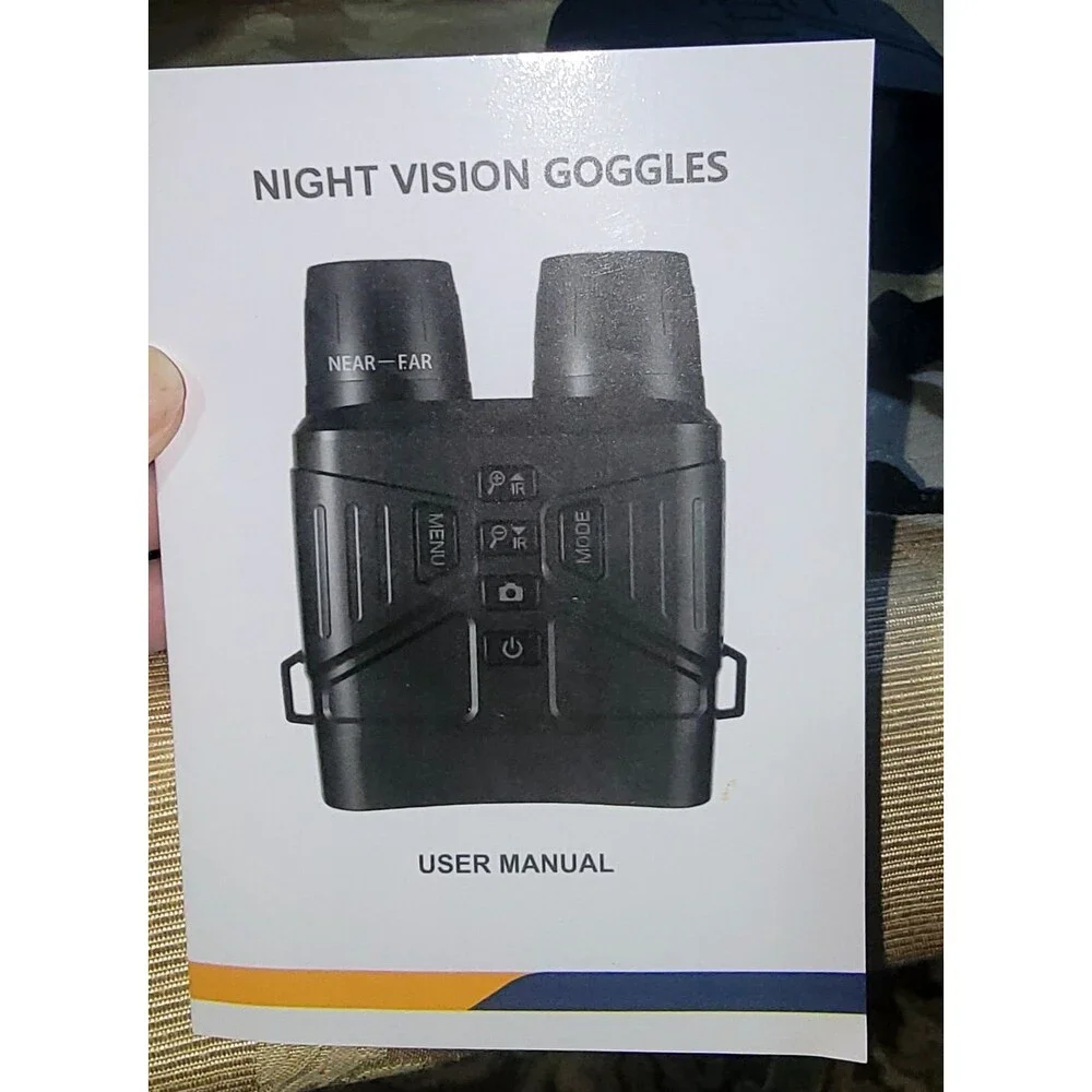 NEW 36MP 4K UHD Night Vision Goggles w/ 32GB Memory Card NEW/ Open-Box Yoziaaoa